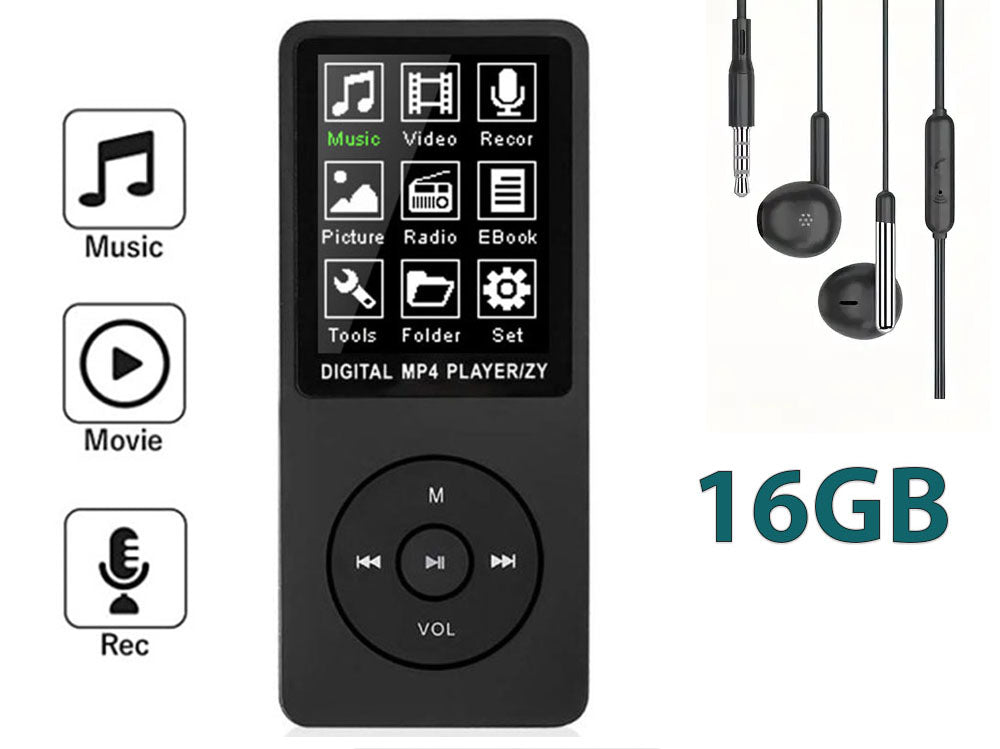 MP3 Player 16GB MP4 Player