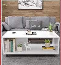 Thumbnail for modern style Coffee Table on wheels