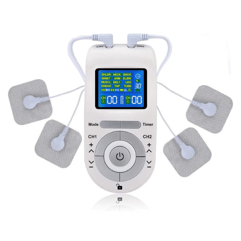 Tens Machine 12 Modes with 4 Electrode Pads - The Shopsite