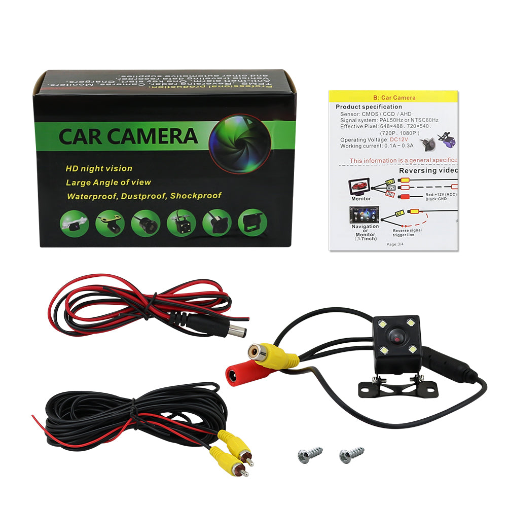 Car Reverse Camera 12V