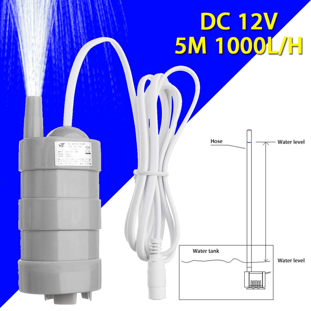 Submersible Water Pump 1000L/H