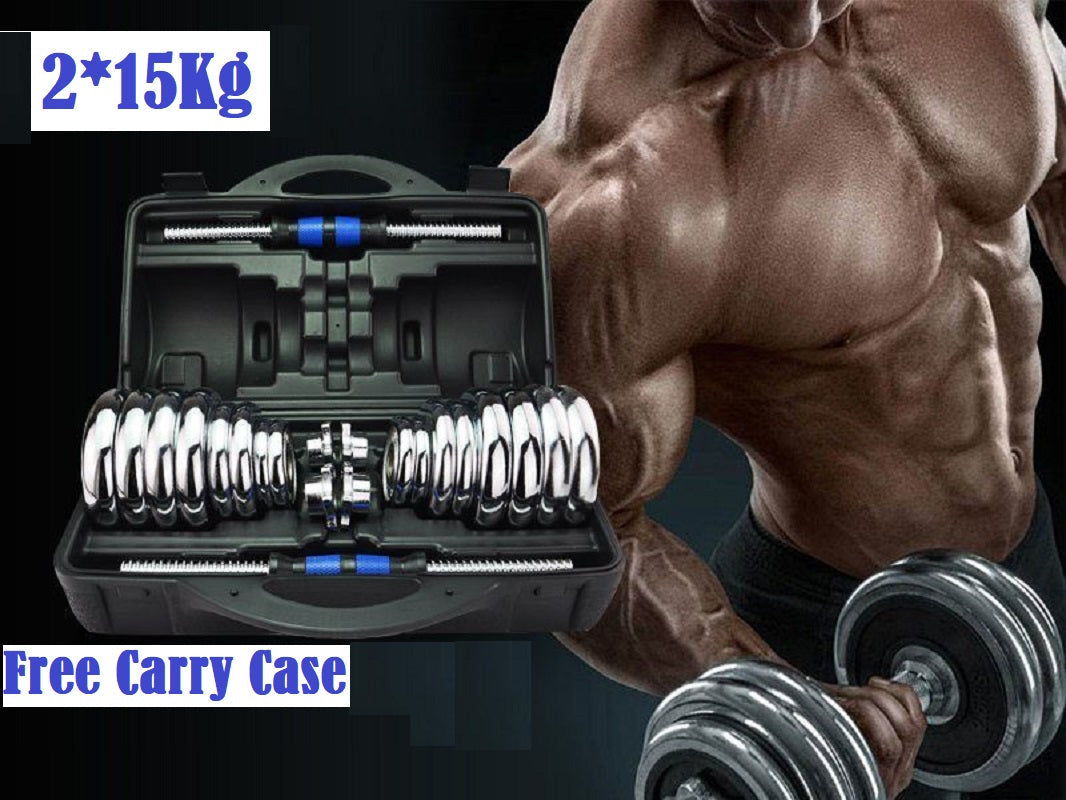 Adjustable Dumbbells 2X15kg Dumbbell