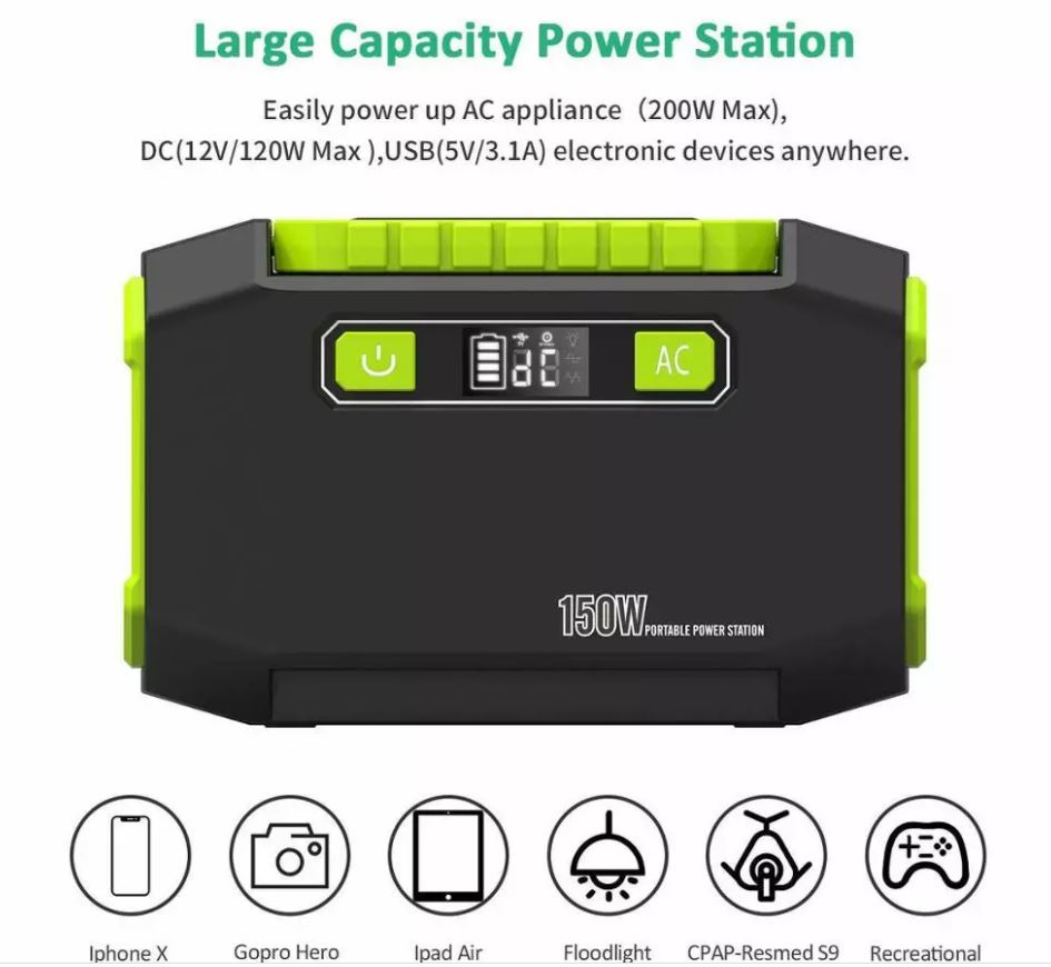 Portable Generator Charging Power Station