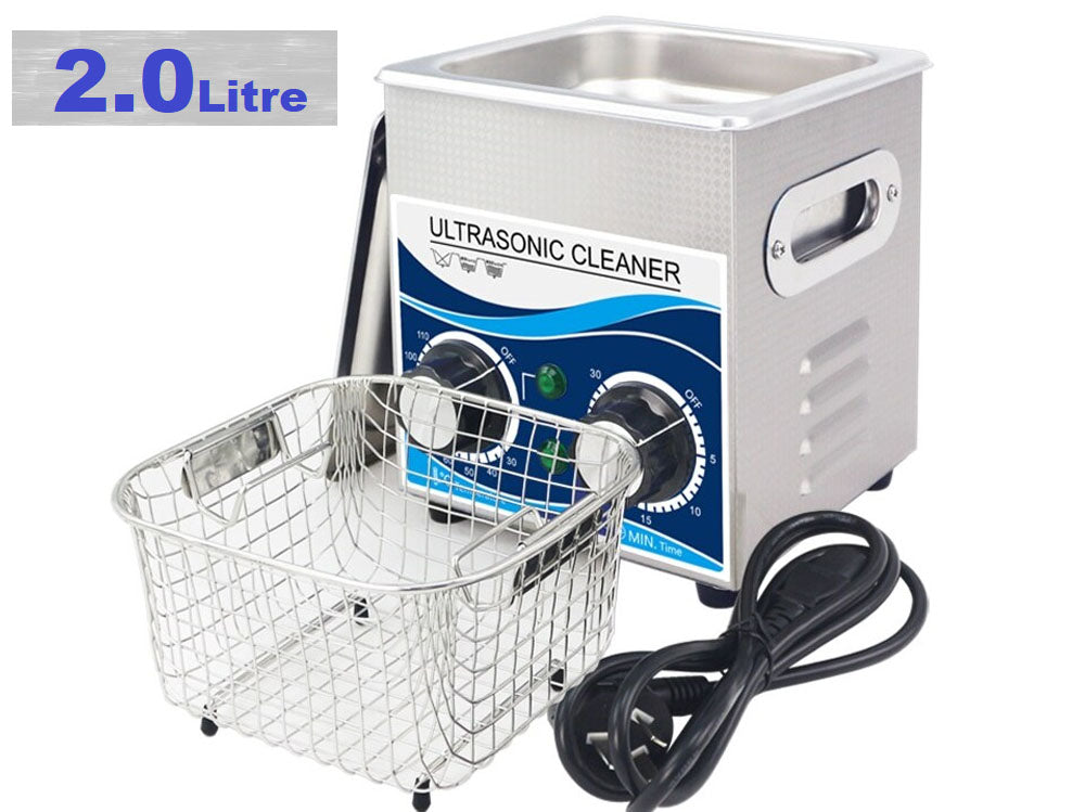 Ultrasonic Cleaner 2L Heating Function 60W