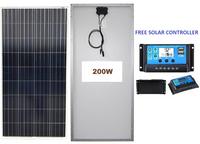 Thumbnail for 200W Solar Panel with Solar Controller