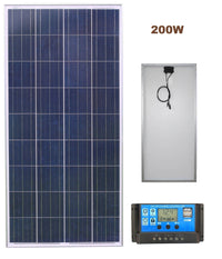 Thumbnail for 200W Solar Panel with Solar Controller