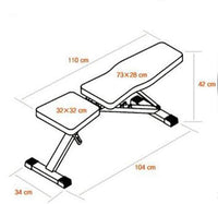 Thumbnail for Adjustable FID Sit Up & Weight Bench