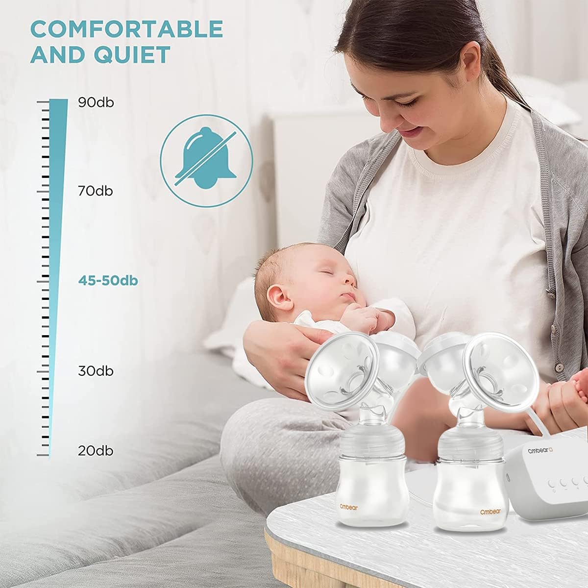 Double Electric Breast Pump Handfree