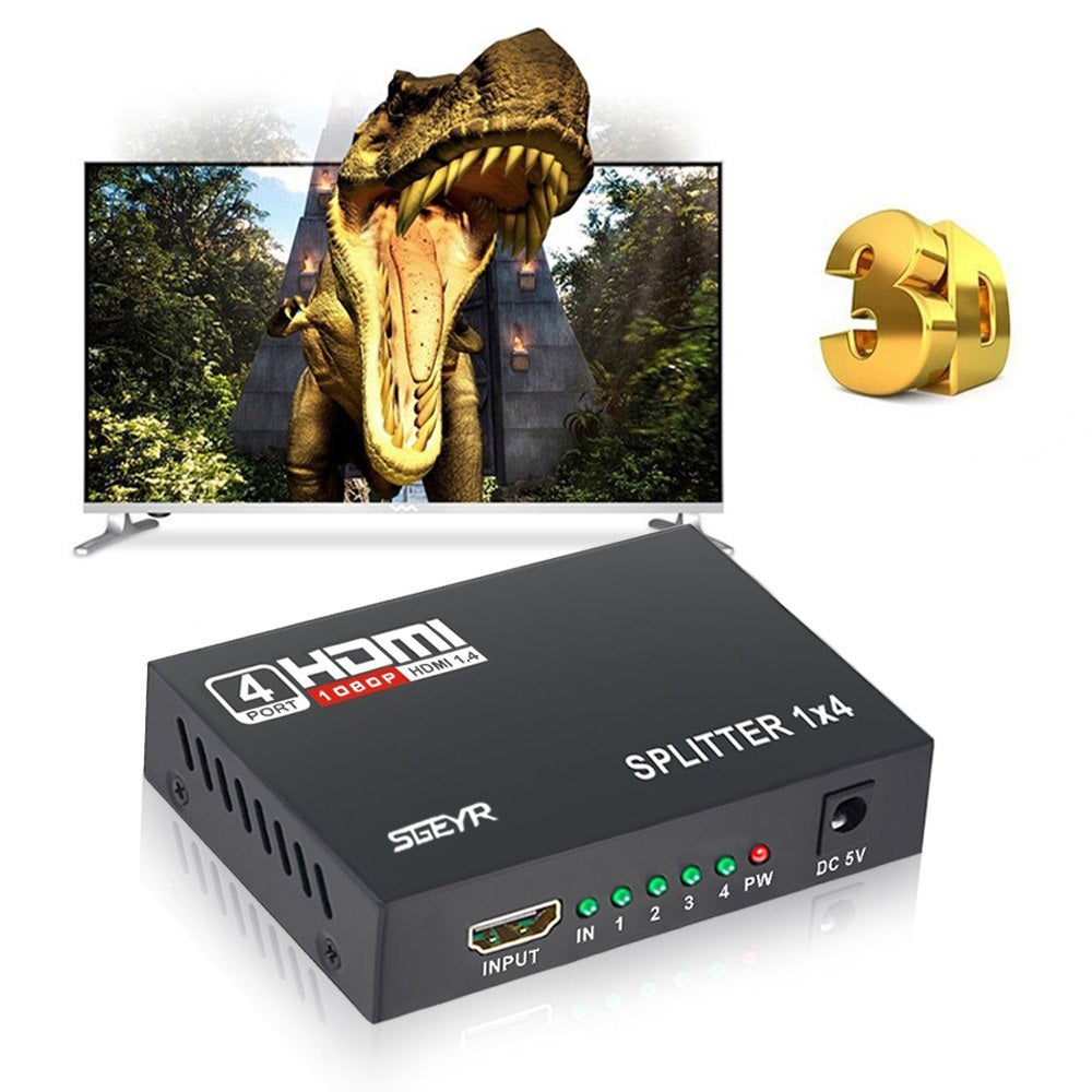 HDMI Splitter 1 in 4 Out