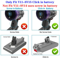 Thumbnail for Dyson V11 Battery 4000mAh Replacement