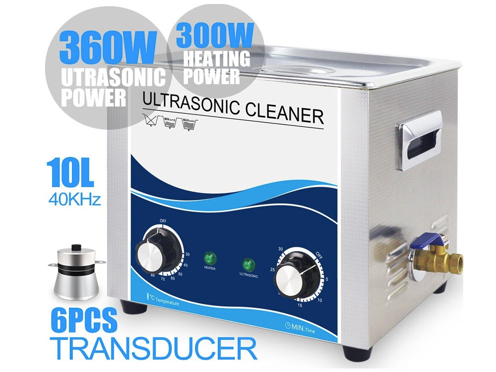 Ultrasonic Cleaner 10L Heated Ultrasonic