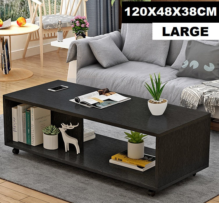 modern style Coffee Table on wheels