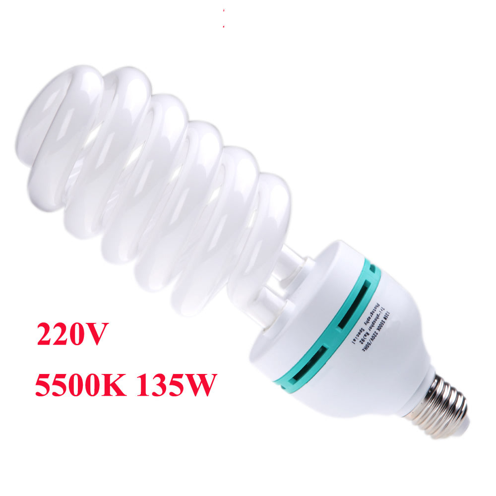 E27 5500K 135W Photo Video Lighting Bulb