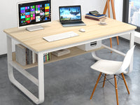 Thumbnail for Computer Desk Office Desk Table 140cm