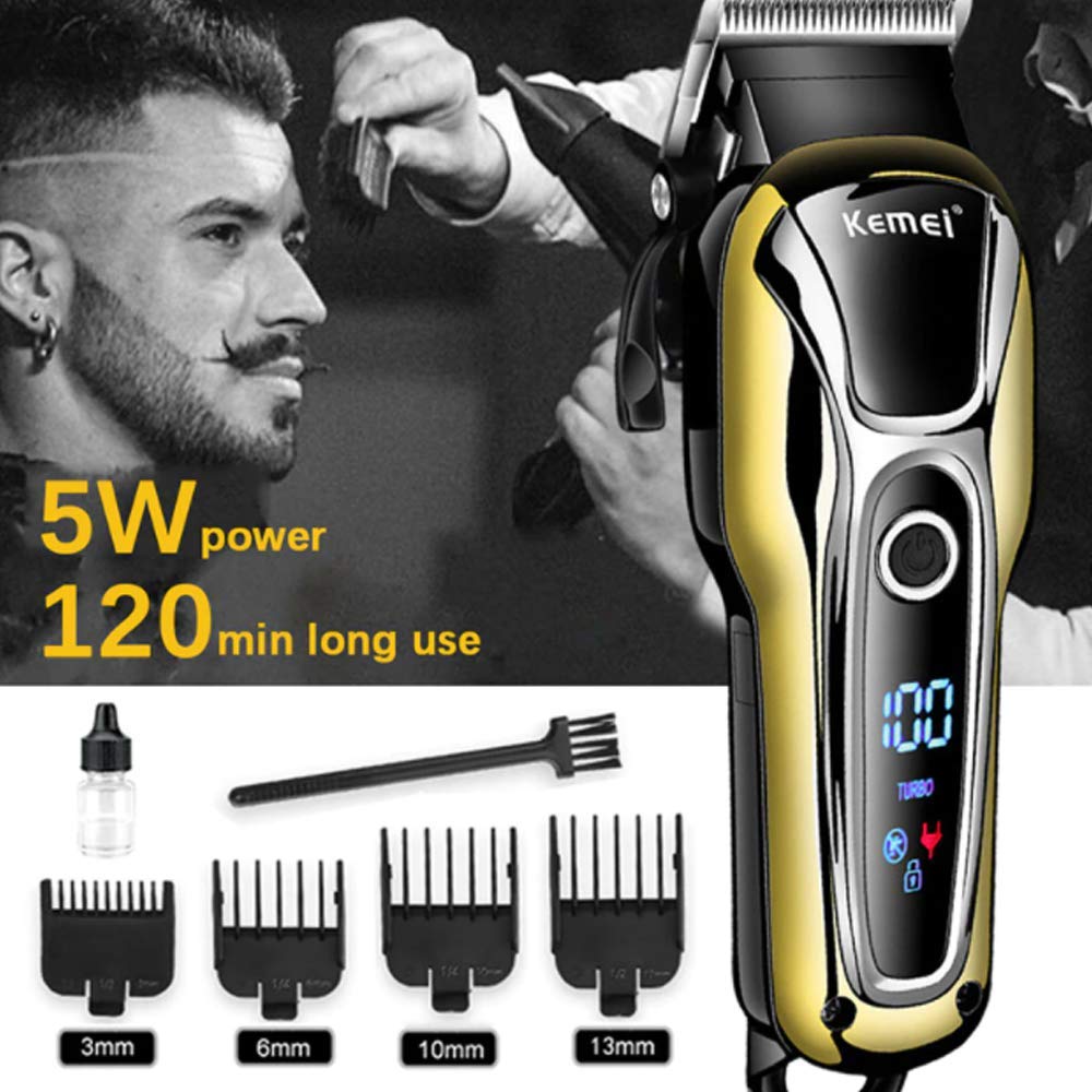 Hair Trimmer Shaver Clippers Cordless