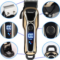 Thumbnail for Hair Trimmer Shaver Clippers Cordless