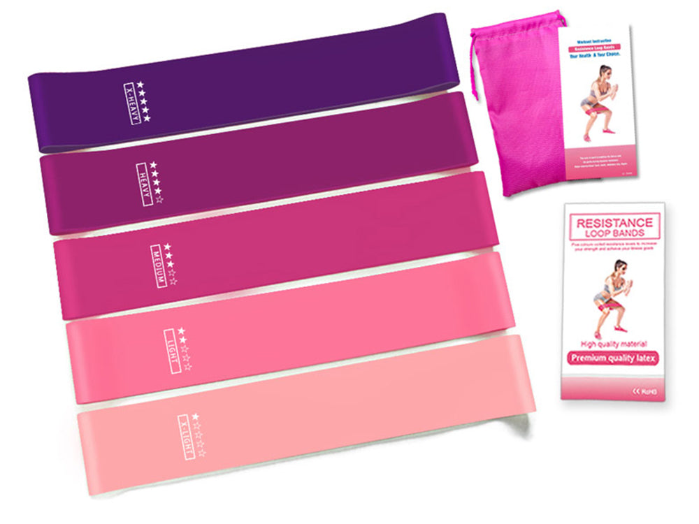 Resistance Band 5 Piece Set