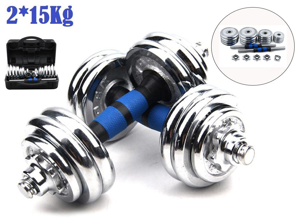 Adjustable Dumbbells 2X15kg Dumbbell