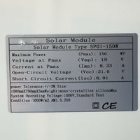 Thumbnail for 150W Solar Panel Flexible Kit