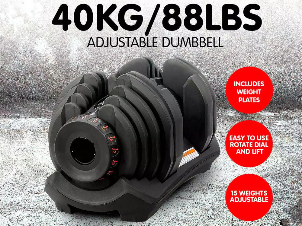 Adjustable dumbbells 40Kg