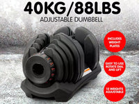 Thumbnail for Adjustable dumbbells 40Kg