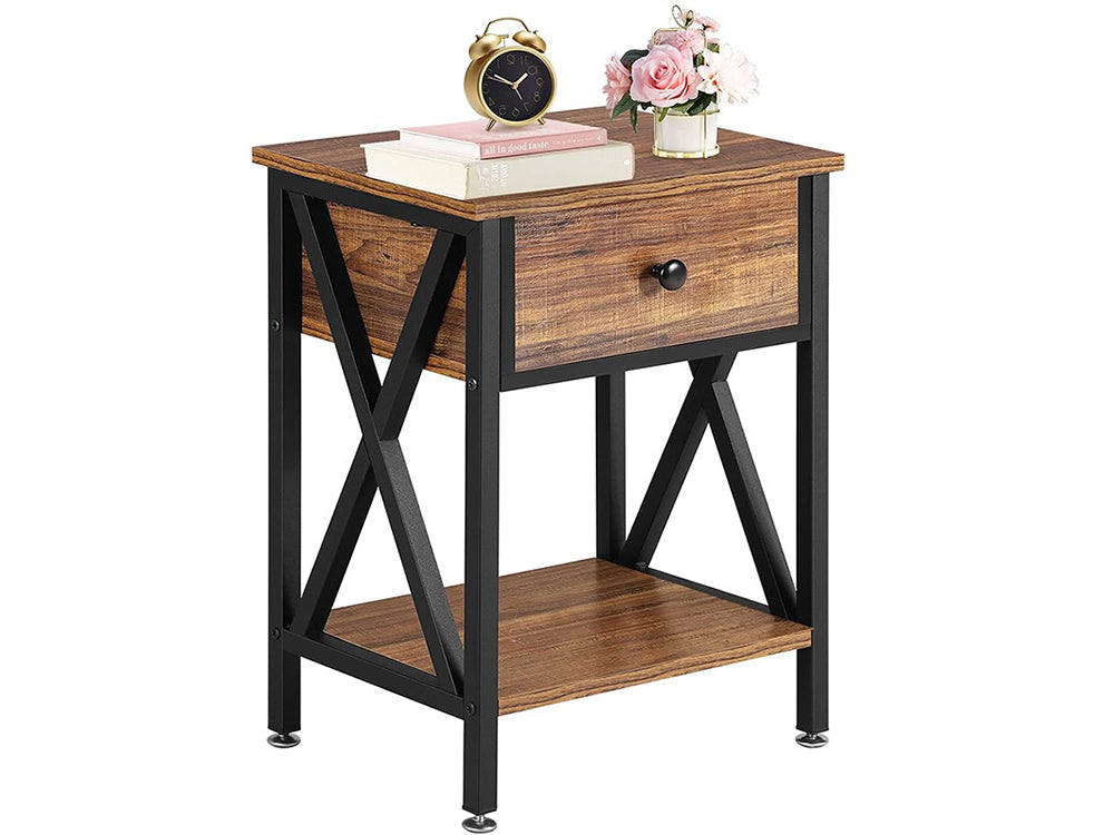 Bedside Table Nightstands with Drawer