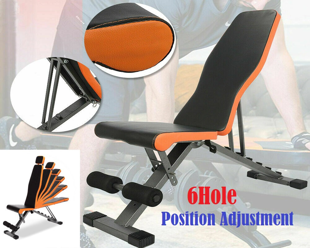 Adjustable FID Sit Up & Weight Bench