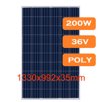 Thumbnail for 200W Solar Panel with Solar Controller