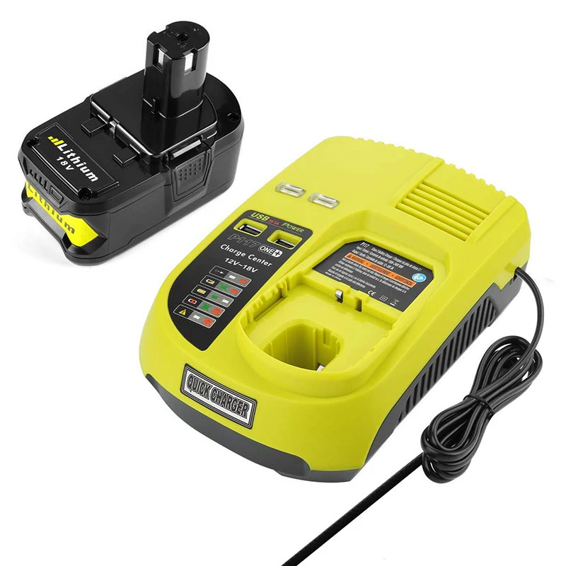 RYOBI 18V 4Ah Battery and Ryobi Battery Charger Replacement