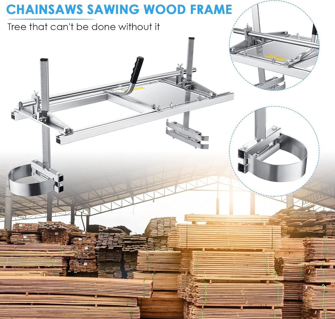 Portable Chainsaw Mill Chain Saw Mill 14" - 20"