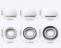 Thumbnail for 3 Pairs Replacement Ear Tips Compatible With Airpods Pro 1,2 (S/M/L)