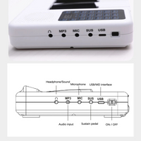 Thumbnail for 88key keyboard Digital Stage Piano, Digital Piano with cover