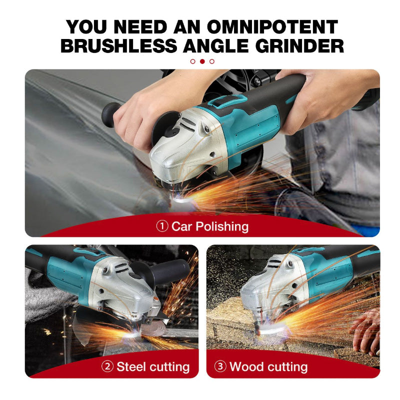 Cordless Electric Angle Grinder