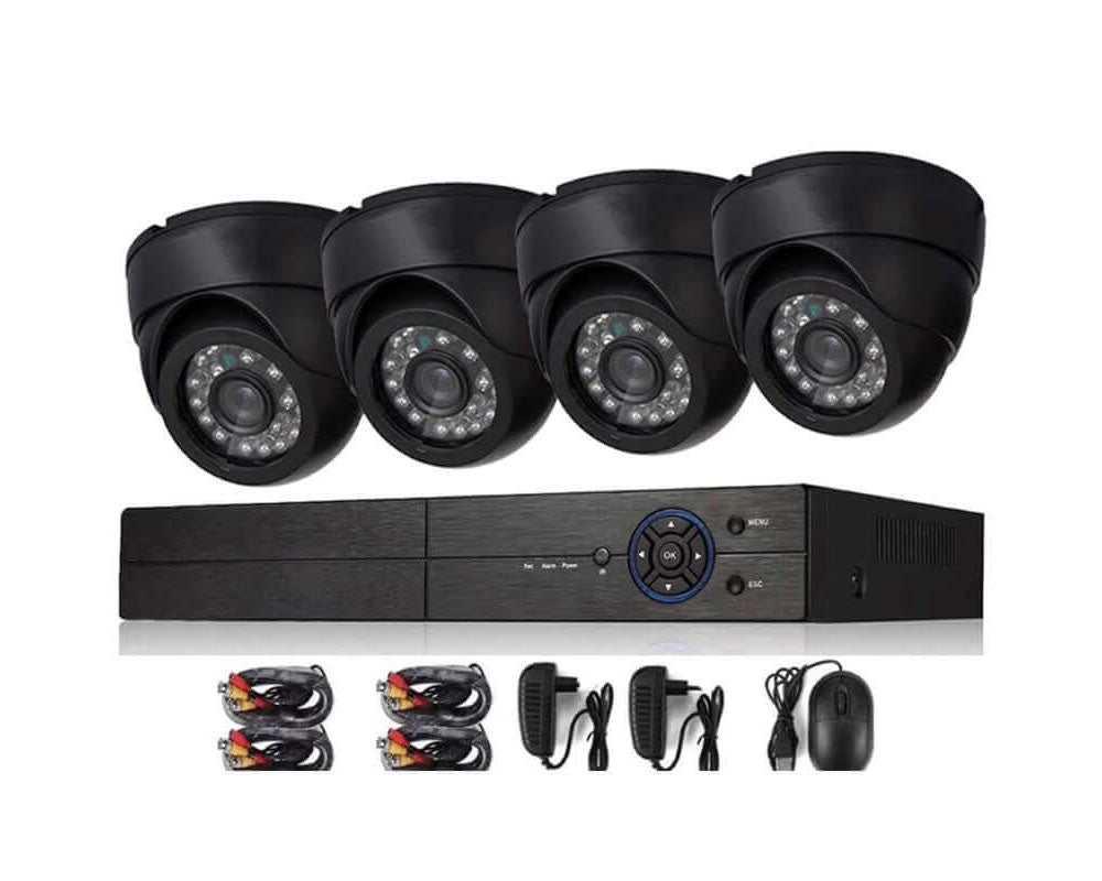 Dome Security Camera System 4 Channel