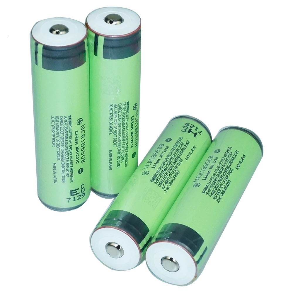 18650 Battery Rechargeable 4pcs