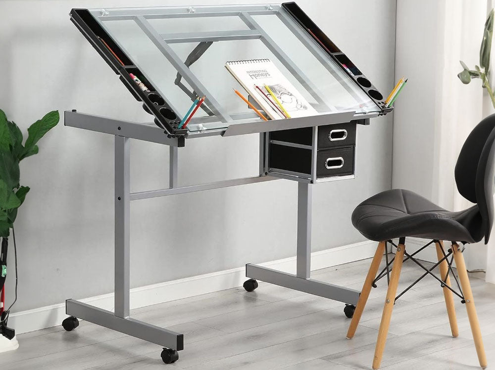 Adjustable Drafting table Drawing Craft Table