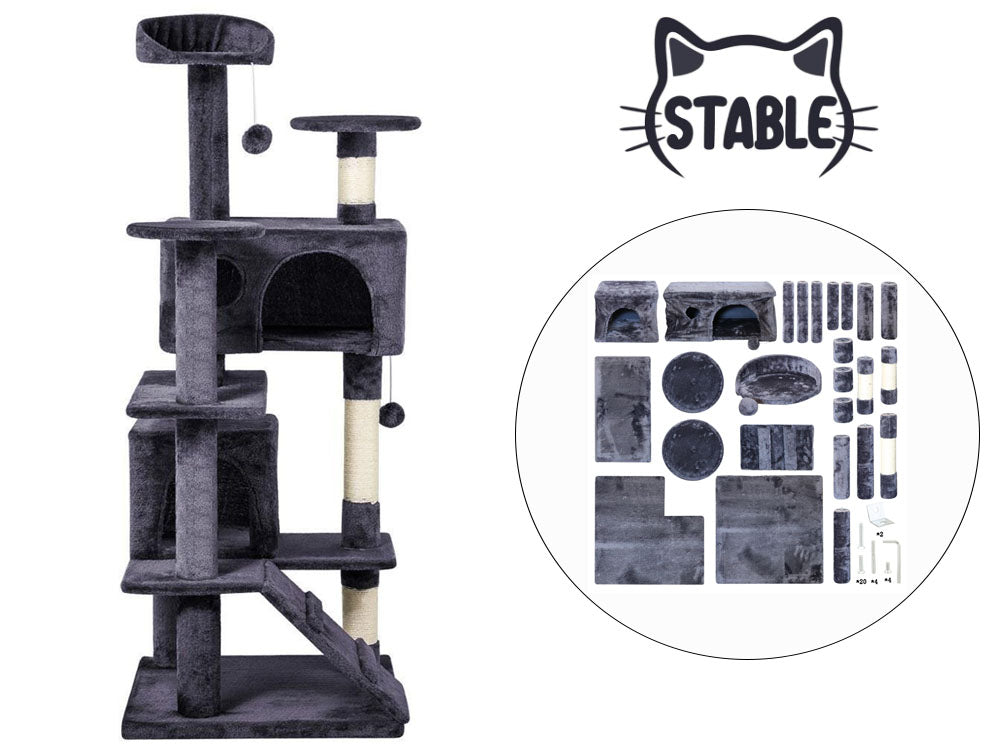 Cat Tree Cat Furniture Scratcher/Scratching Post Tree Play House