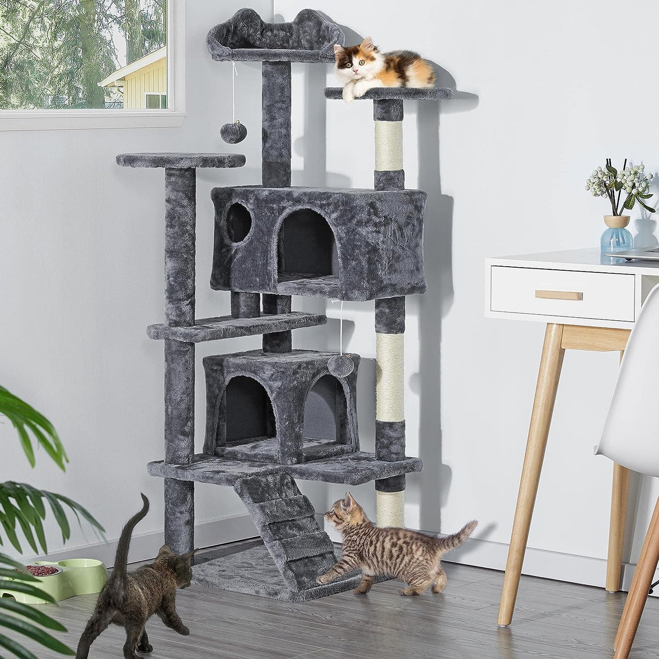 Cat Tree Cat Furniture Scratcher/Scratching Post Tree Play House