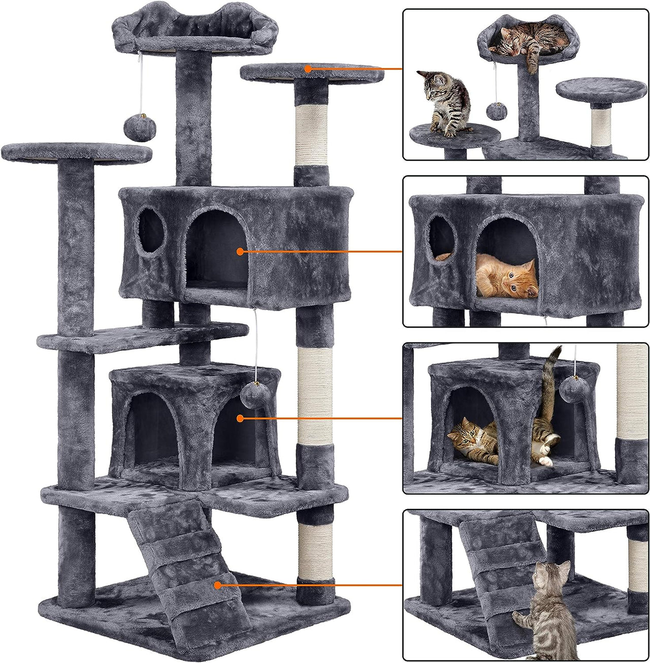 Cat Tree Cat Furniture Scratcher/Scratching Post Tree Play House