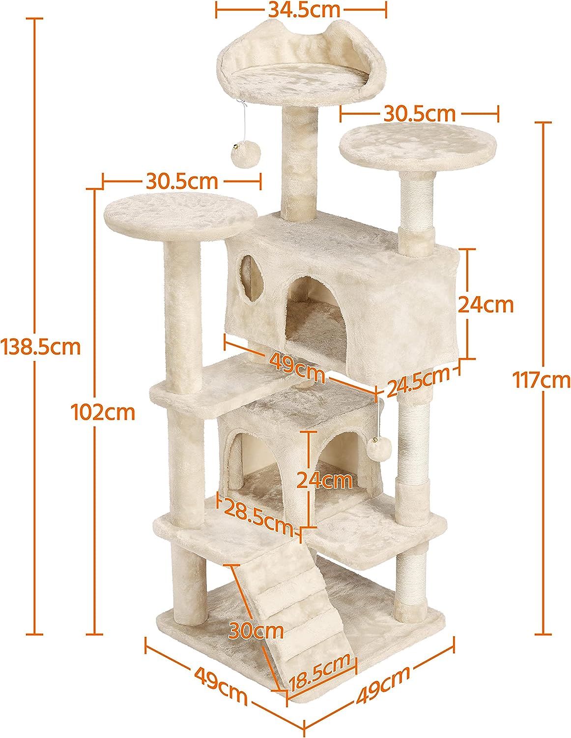 Cat Toys Pet Cat Tower Promo