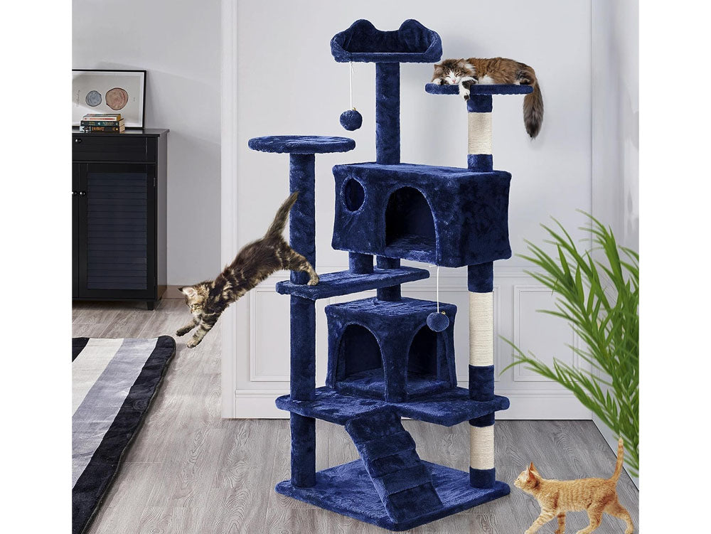 Cat Tree House Scratching Post Tree Play House