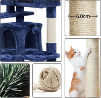 Thumbnail for Cat Tree House Scratching Post Tree Play House