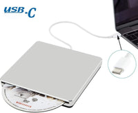 Thumbnail for External CD/DVD Drive Type-C Portable Slim Burner Writer