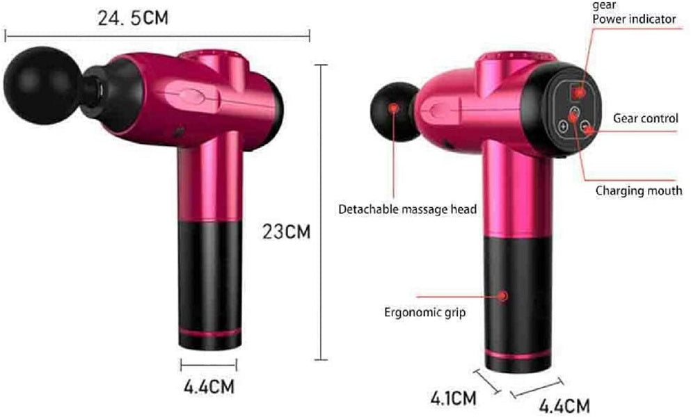 Cordless Deep Muscle Multifunctional Massage Gun