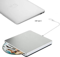 Thumbnail for External CD/DVD Drive Type-C Portable Slim Burner Writer