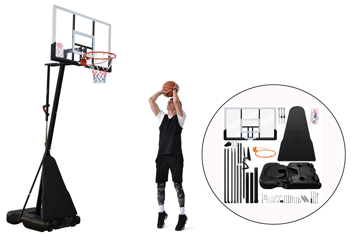 Basketball Hoop with stand Height Adjustable Hoop