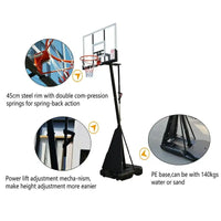 Thumbnail for Basketball Hoop with stand Height Adjustable Hoop