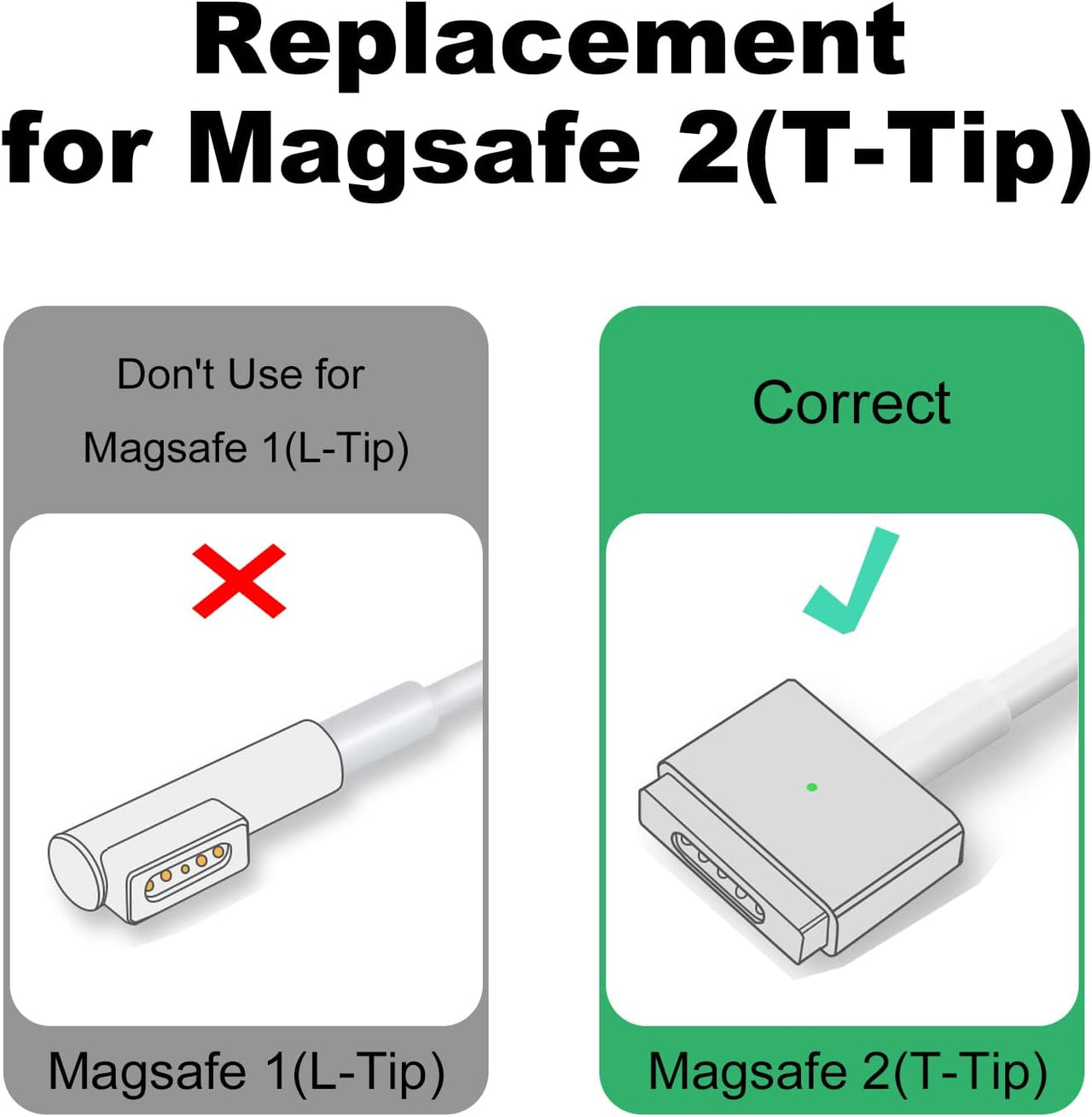 USB C to MagSafe 2 Charger Adapter For Macbook Air / Macbook Pro