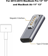 Thumbnail for USB C to MagSafe 2 Charger Adapter For Macbook Air / Macbook Pro