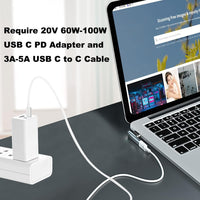 Thumbnail for USB C to MagSafe 2 Charger Adapter For Macbook Air / Macbook Pro